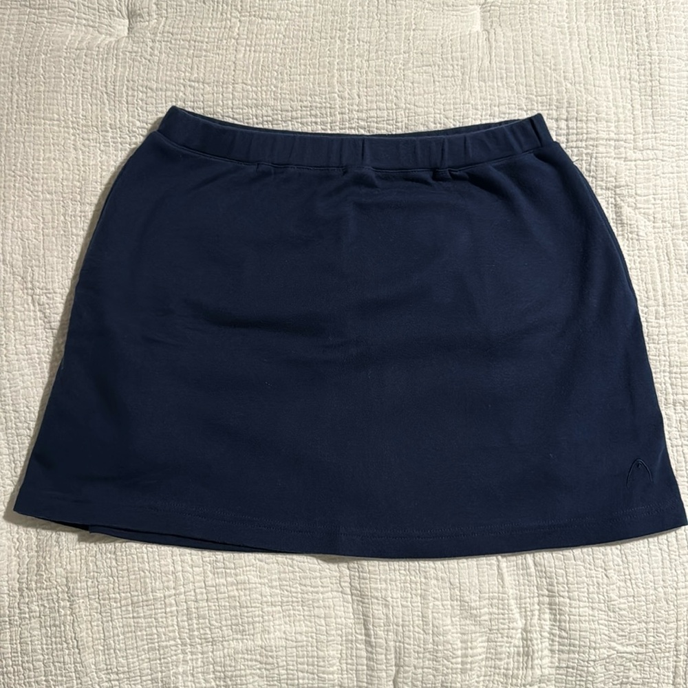NWOT Head Navy Tennis Skirt Medium